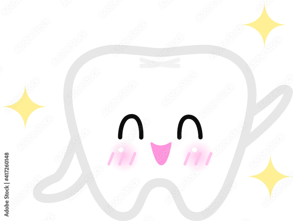 ぴかぴかで元気な歯 ぴかぴかで元気な歯