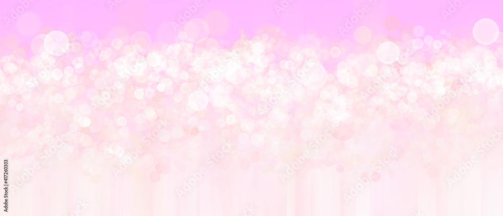Sfondo banner astratto rosa con bokeh primavera Sfondo banner astratto rosa con bokeh primavera