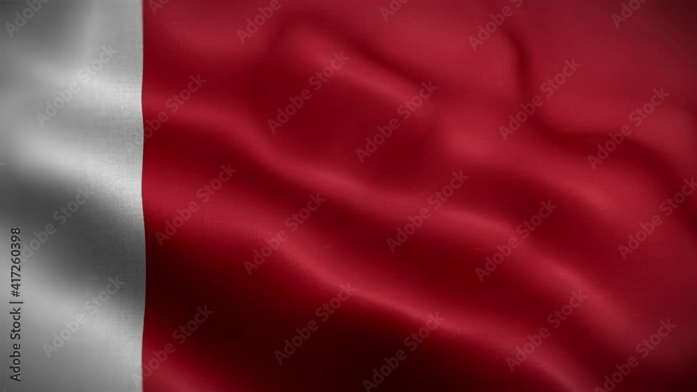 Dubai City UAE Flag Loop Background 4K