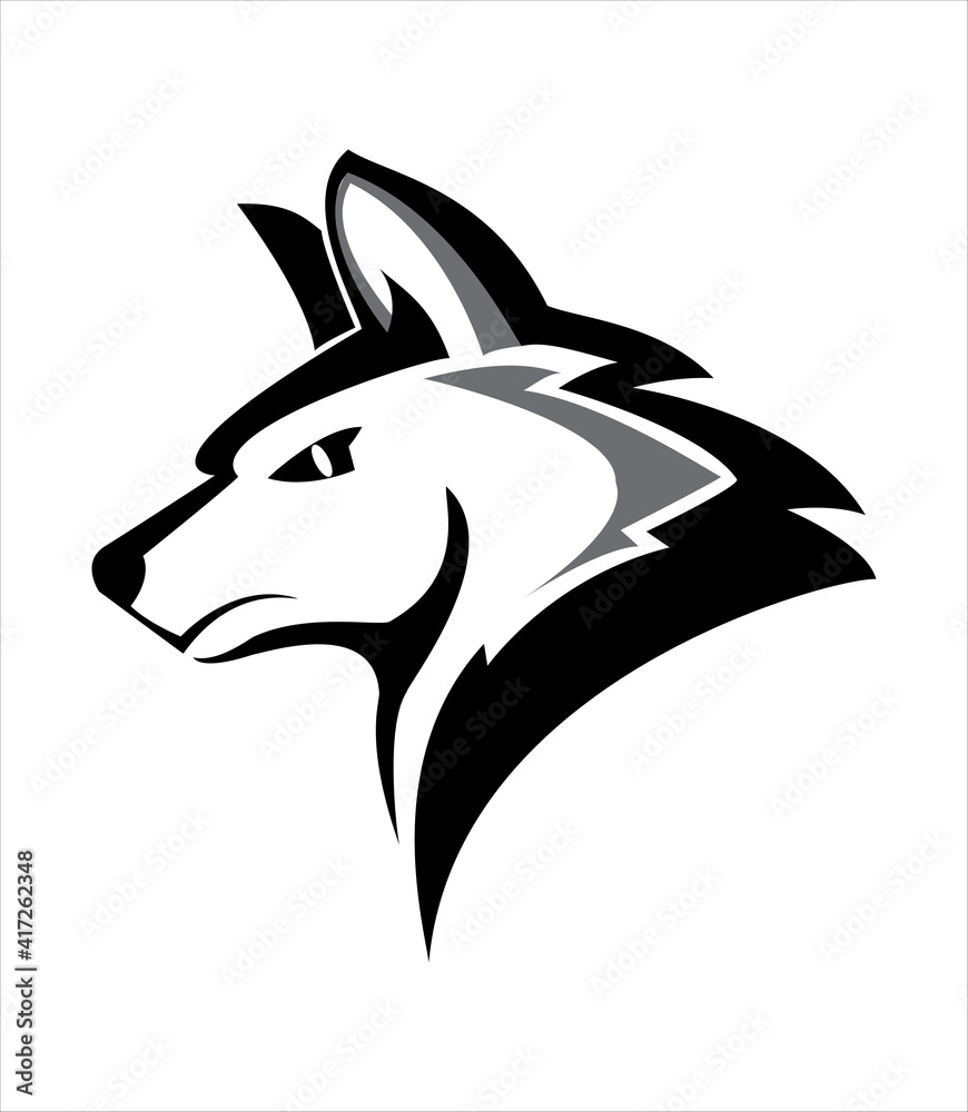 wolf logo vector icon design wolf logo vector icon design