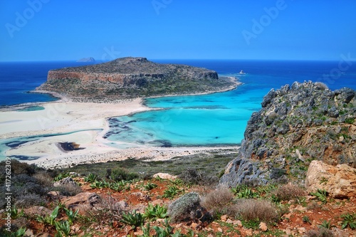 Balos Beach & Lagoon in Chania Crete Greece