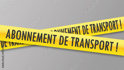Logo abonnement de transport.