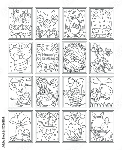  Pack of Happy Birthday Coloring Pages