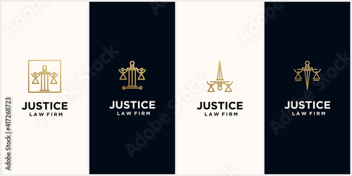 Pillar Vector Icon. Law Office Logo Template logos, logo type, logo vector and contraction color logo template design