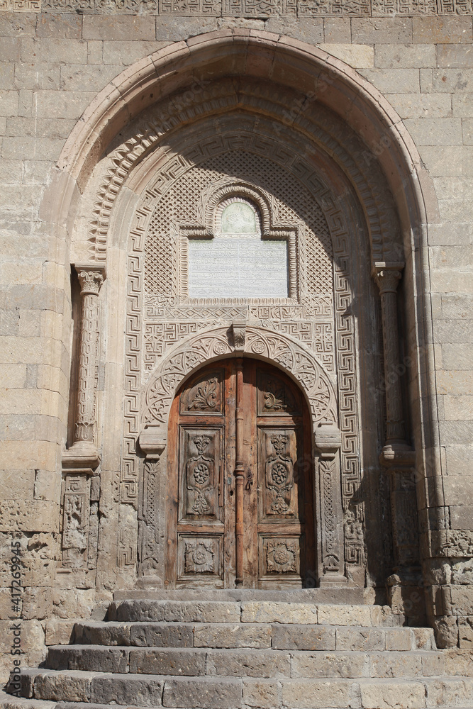 Traditional door in Cappadocia, Nevsehir, Turkey. Cappadocia is part of the UNESCO World Heritage Site.