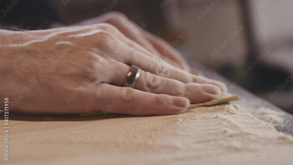 Carpenter With Ring Sanding Wood Carpenter With Ring Sanding Wood