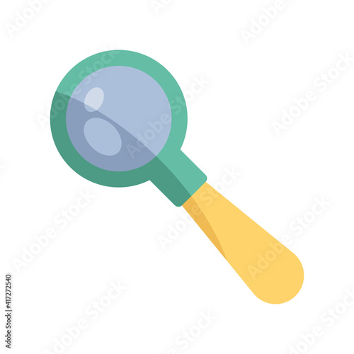 magnifying glass searching isolated icon