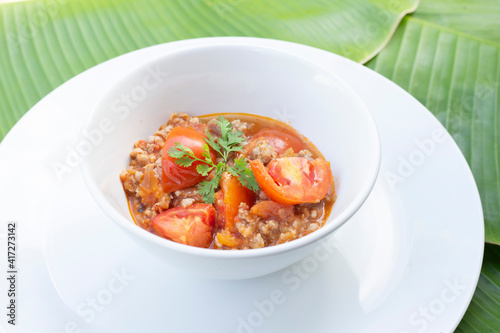 Spicy Northern Thai Pork and Tomato