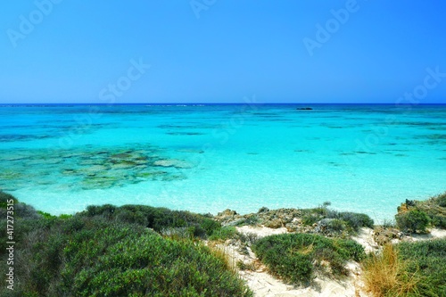 Elafonisi Pink Beach in Chania Crete Greece