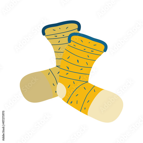 socks striped clothes