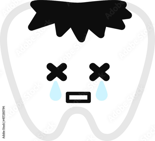 虫歯の歯