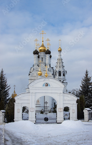 Temple of Faith, Hope, Love and their mother Sophia, the city of Bagrationovsk. photo