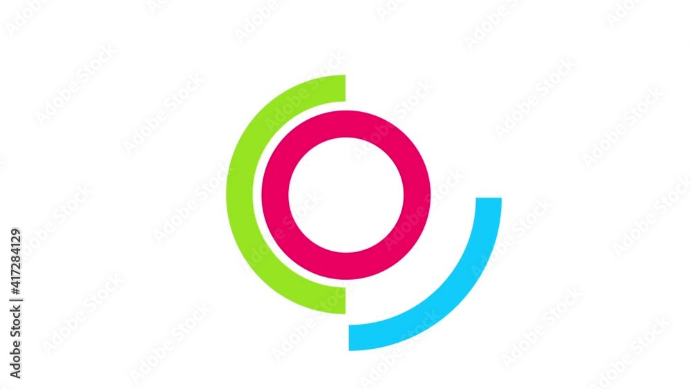 circle graphic animated