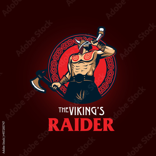 Viking Raider  esport style symbol