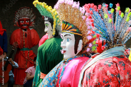 Parade of Ondel-ondel, Couple Jakarta Puppet photo