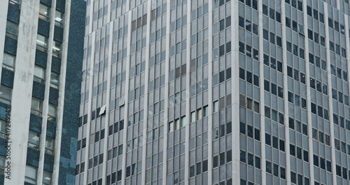 Exterior of the business office tower
