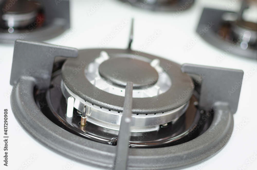 Gas burner from tabletop gas stove. Gas burner from tabletop gas stove.