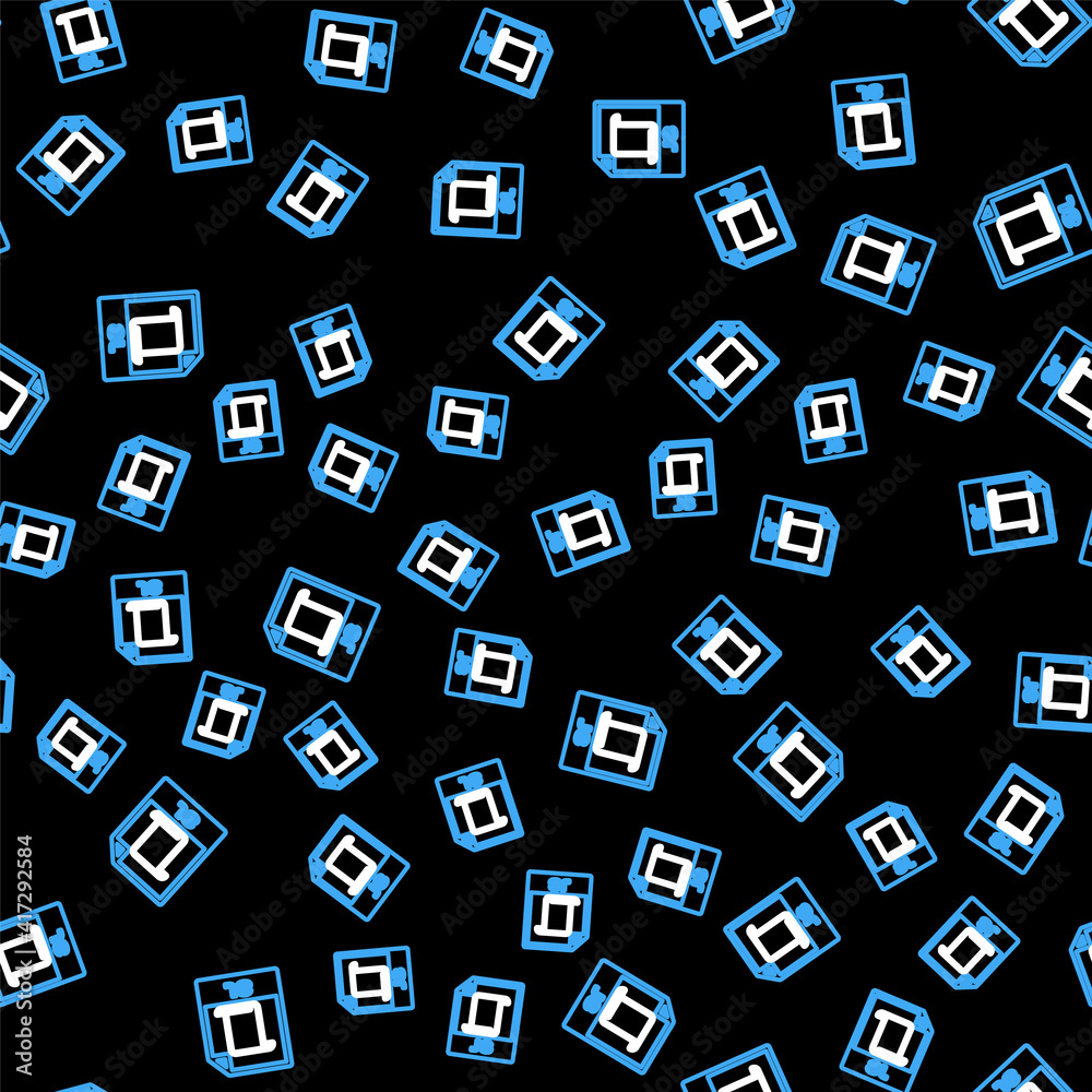 Line JS file document. Download js button icon isolated seamless pattern on black background. JS file symbol. Vector. Line JS file document. Download js button icon isolated seamless pattern on black background. JS file symbol. Vector.