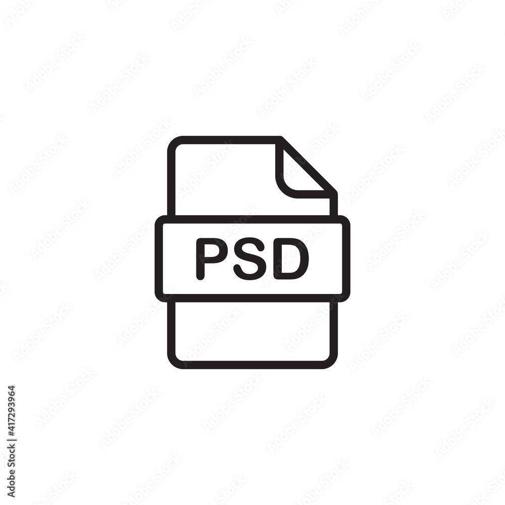 psd file icon symbol sign vector psd file icon symbol sign vector