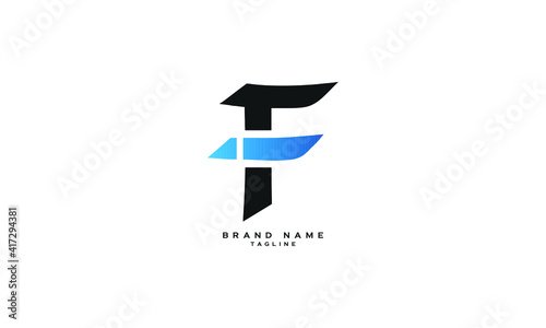 FI, IF, Abstract initial monogram letter alphabet logo design