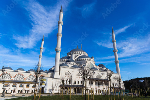 Camlıca Mosque in Istanbul. Turkey.