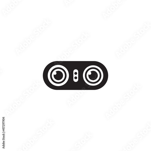 dual camera icon symbol sign vector