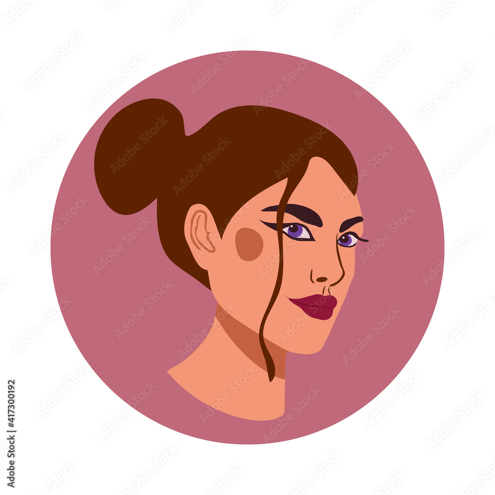 Illustrations with a woman, a girl. Fashion illustration. Mothers Day. International Women s Day. Illustrations with a woman, a girl. Fashion illustration. Mothers Day. International Women s Day.