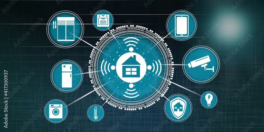 Concept of smart home Concept of smart home