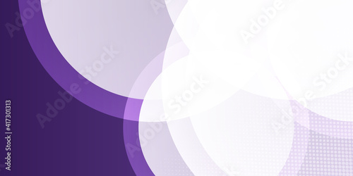 Modern purple violet and white abstract 3d circle background. modern abstract purple gaming background. Modern geometrical abstract background - circles. Business or technology presentation design