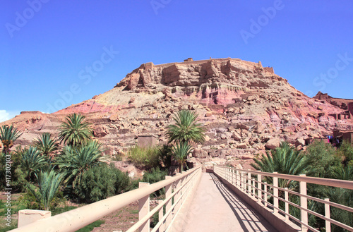 Kasbah Ait Ben Haddou, Atlas Mountains, Morocco photo