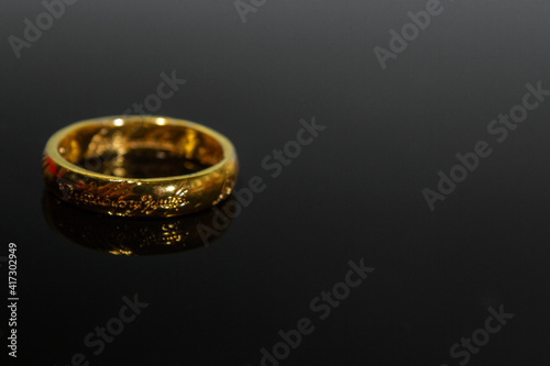 Fotografia One Ring from lord of the rings