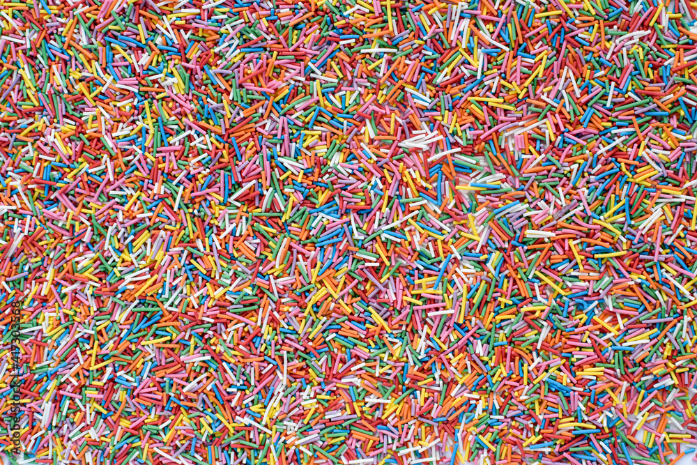 Background topping for the cake. Sweet texture Background topping for the cake. Sweet texture