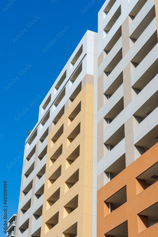 Fototapeta premium マンション外観のイメージ
