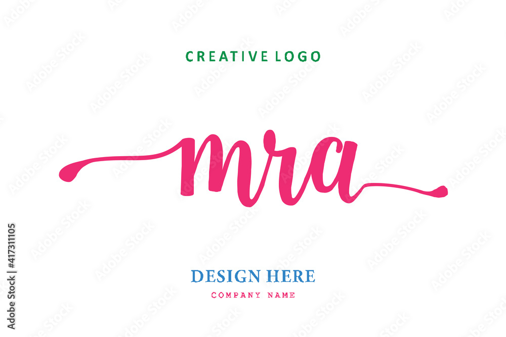 MRA lettering logo is simple, easy to understand and authoritative MRA lettering logo is simple, easy to understand and authoritative