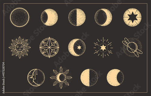 moon phases set
