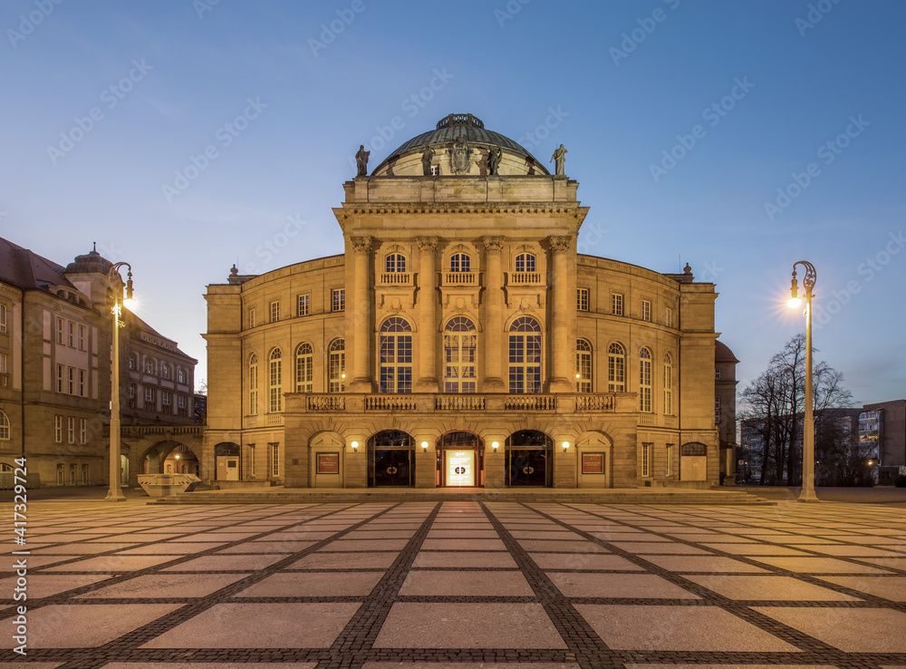 Obraz premium Opernhaus in Chemnitz