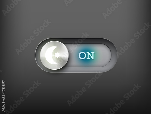 Poster for muslim religion holiday. Vector illustration.