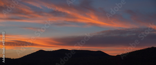 Amazing sunrise near Flagstaff in Arizona, USA © traveller70