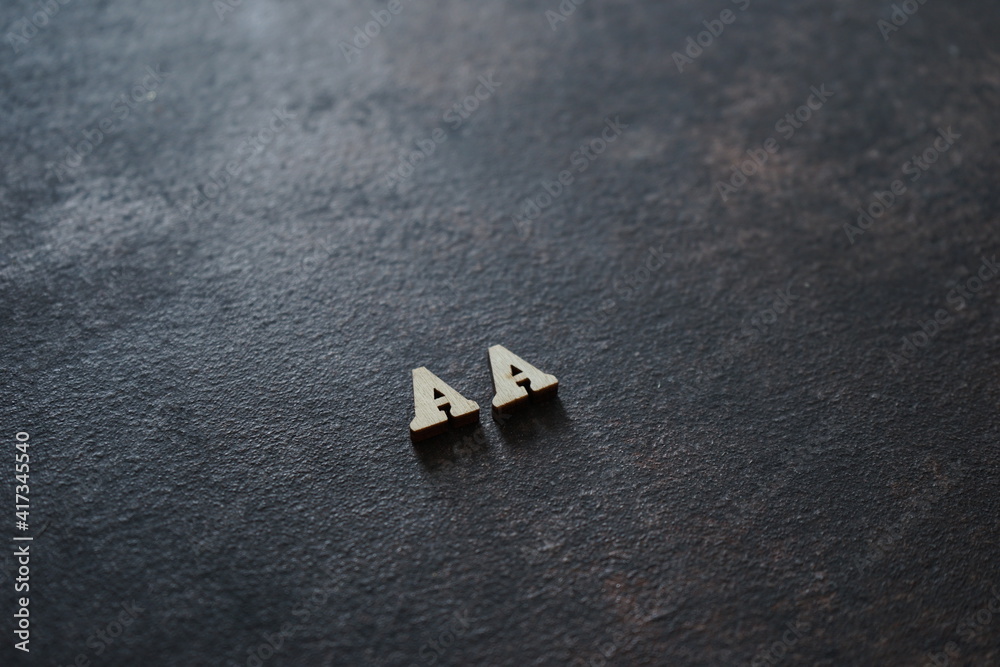 initial name of the letter AA initial name of the letter AA