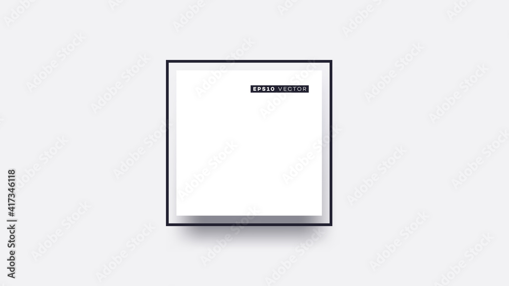 Vector empty paper sheet. Template for advertising message. Vector empty paper sheet. Template for advertising message.