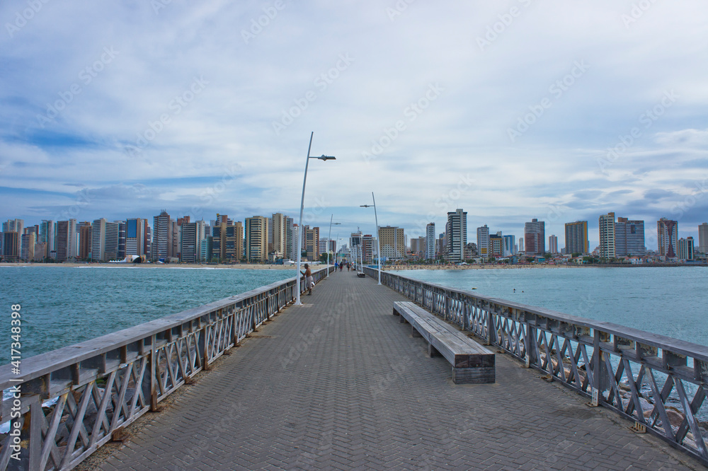 Fortaleza, Modern City Skyline beside the beach, Brazil, South America