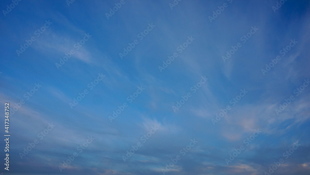 Blue sky with clouds Blue sky with clouds