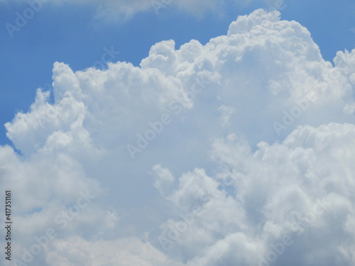 blue sky with cloud background