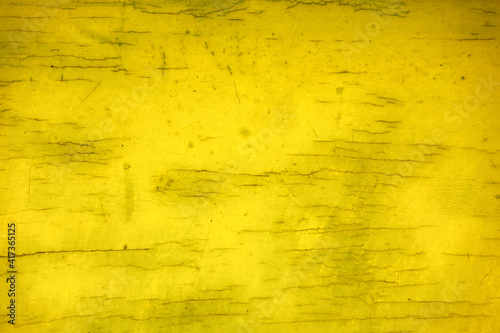 Old wood vintage background yellow colour with cracks and patina.  © Oda Hoppe