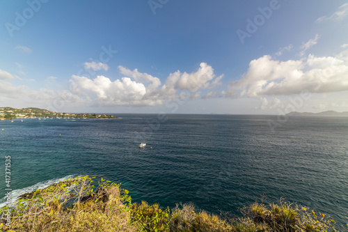 Saint Vincent and the Grenadines, view from   Fort Duvernette