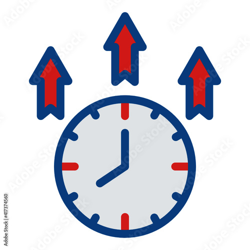 uptime vector illustration
