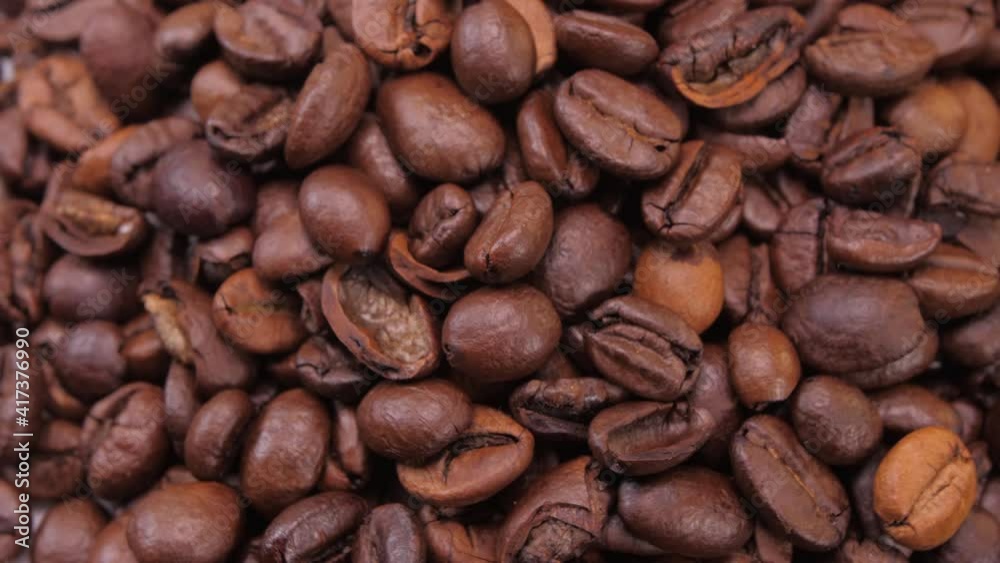coffee grain beans rotate 4k coffee grain beans rotate 4k