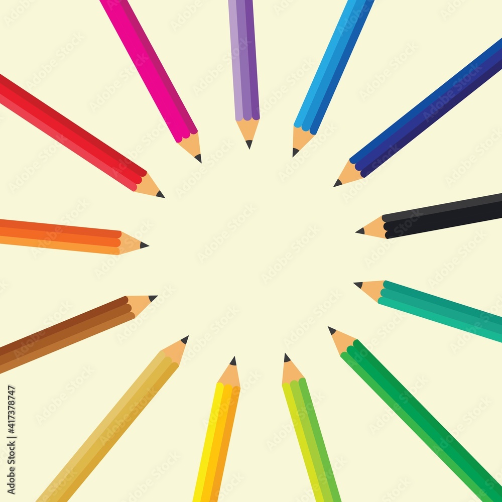 pencil background vector illustration icon of education design template pencil background vector illustration icon of education design template