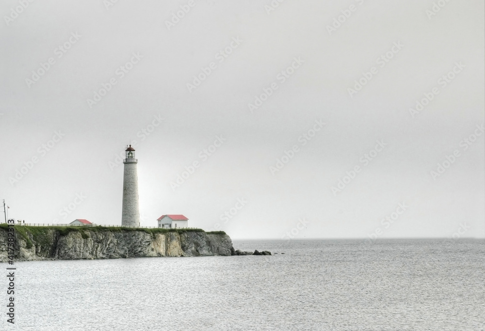 Cape Gaspe Lighthouse in Quebec, Canada