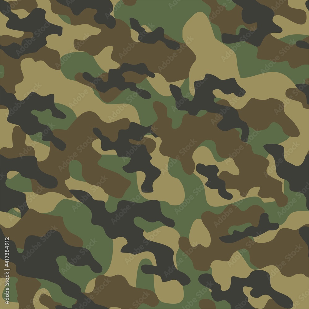 green military camouflage vector seamless print green military camouflage vector seamless print
